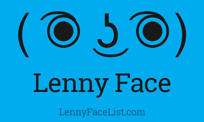 Best Lenny Face ʖ Lenny Face List
